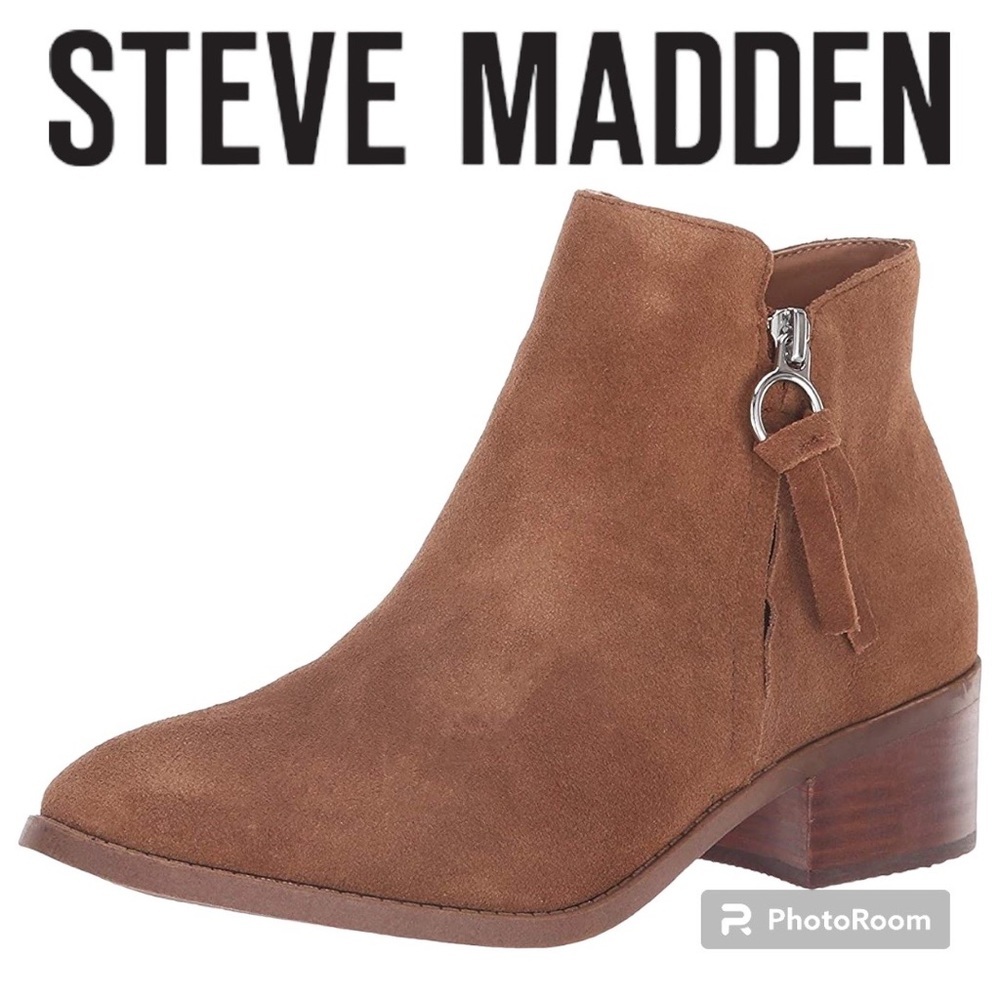 Steve Madden suede booties SIZE 8
